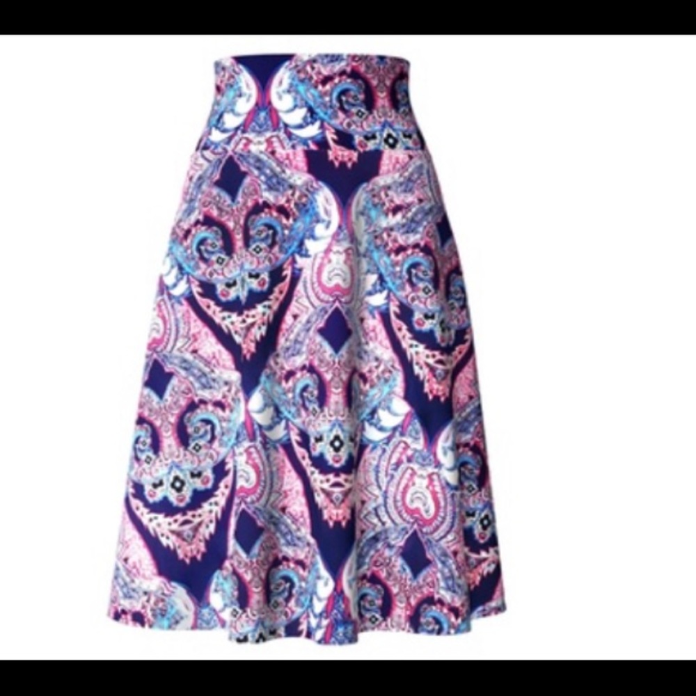 VKY & CO Tummy Control A-Line Skirt
